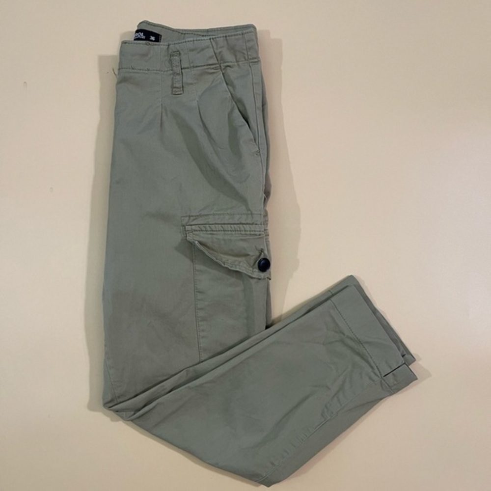 Karol Denim Department Khaki Cargo Pants